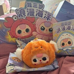 Baby Three Romantic Ocean Clown Fish (P57)